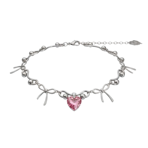 RIBBON-LINK // PINK HEART